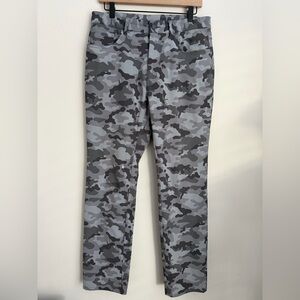 G/Fore Camo Golf Pants Tour 5 Pocket grey 32x32